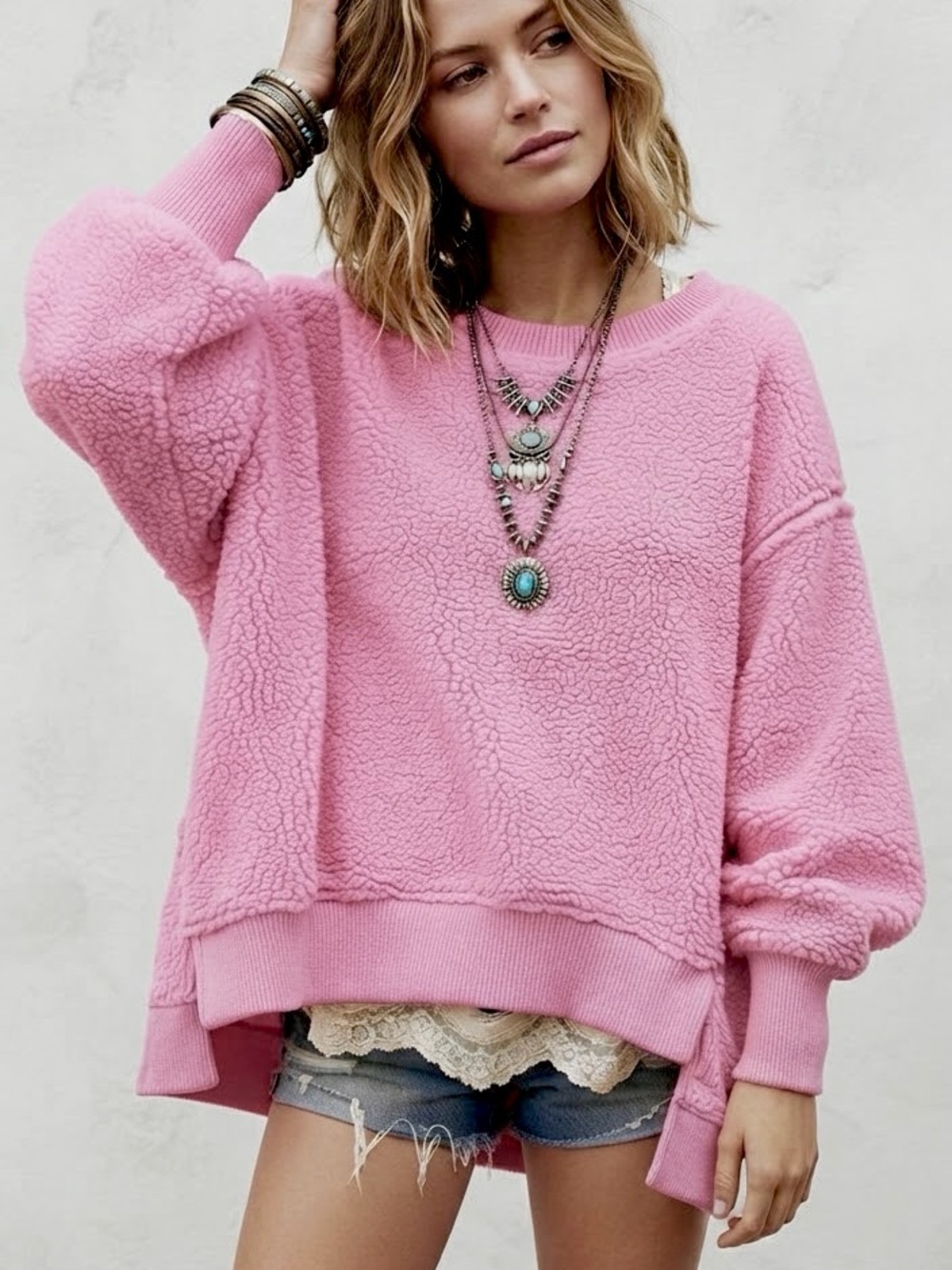 Free People We The Free Cozy Camden Sweatshirt Size XS